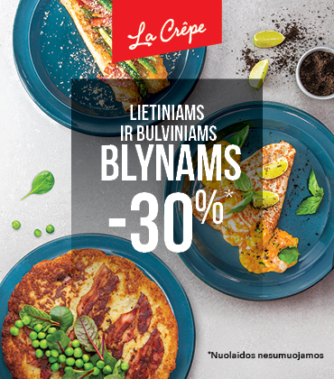 Lietiniams ir bulviniams blynams -30% Panevėžyje