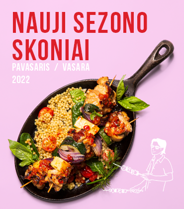 Nauji sezono skoniai. Pavasaris/vasara